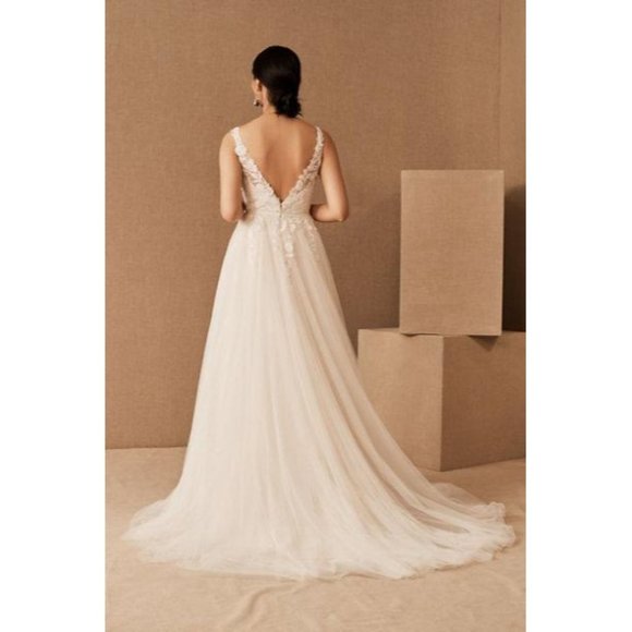 BHLDN Wtoo Vielle Wedding Gown Size 6 and 20W NEW - Picture 2 of 8